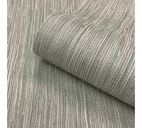 Belgravia Grasscloth Heavyweight Textured Vinyl Plain Wallpaper Natural 2915