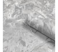 Belgravia Heavyweight Textured Vinyl Lusso Marble Effect Wallpaper Grey 303