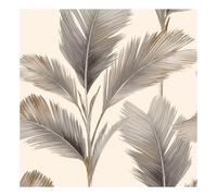 Belgravia Kailani Leaf Wallpaper in Cream Belgravia Cream