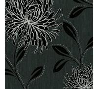 Belgravia Luxury Moda Black Label Dahila Wallpaper 6124