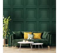Belgravia Oliana Panel Teal Wallpaper 8490
