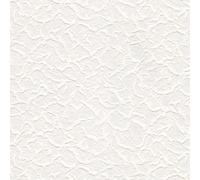 Belgravia Richmond Cracked Ice Pattern Paintable Embossed Vinyl Wallpaper 5830 - Thick Textured, 32cm Repeat