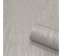 Belgravia Tiffany Heavyweight Textured Vinyl Wallpaper Grey 41318