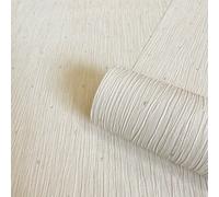 Belgravia Tiffany Pearl Heavyweight Textured Vinyl Wallpaper Natural 41315