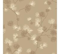 Belgravia Valentino Pine Textured Vinyl Wallpaper in Light Beige Belgravia Light Beige