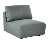 Beliani 1-Seat Section Kivvik Fabric Green