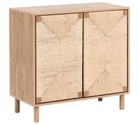 Beliani 2 Door Sideboard BONDI Light Brown, Brown