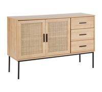 Beliani 2 Door Sideboard Pasco Light Brown