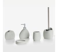 5-Piece Bathroom Accessories Set COATA Light Grey