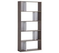 5 Tier Bookcase ORILLA 174 cm Dark Brown