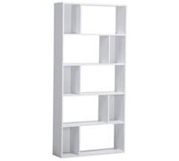 Beliani 5 Tier Bookcase Orilla 174 Cm White