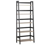 5 Tier Shelving Unit CROYDON 163 cm Black
