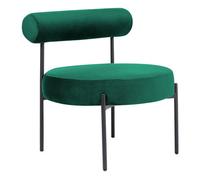 Beliani Armchair ALPHA Velvet Emerald Green, Green