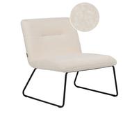 Beliani Armchair Cotulla Boucle White