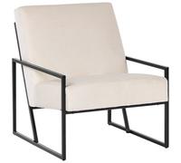 Armchair DELARY Velvet Light Beige