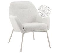 Beliani Armchair Jabro Fabric Off-White