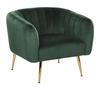 Armchair LACONIA Velvet Dark Green