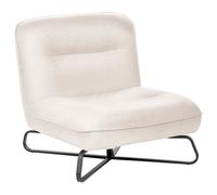 Armchair LINDAL Fabric Off-White