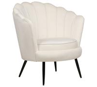 Armchair LOVIKKA Velvet Off-White