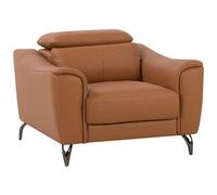 Armchair NARWIK Leather Brown