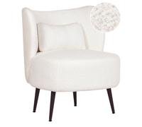 Beliani Armchair Otsby Boucle Off-White
