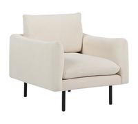 Beliani Armchair Vinterbro Fabric Light Beige