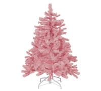 Beliani Artificial Christmas Tree Farnham 120 Cm Pink