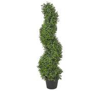 Beliani Artificial Plant BUXUS SPIRAL TREE 98 cm Green, Green