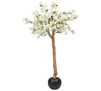 Beliani Artificial Plant Cherry Tree 180 Cm White