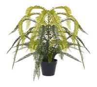 Beliani Artificial Plant FERN LEAF PLANT 105 cm Green