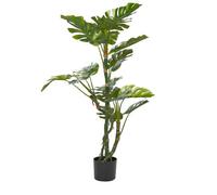 Beliani Artificial Plant Monstera Plant 135 Cm Green