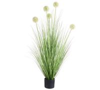 Beliani Artificial Plant Snowball Bush 120 Cm Green