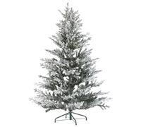 Beliani Artificial Snowy Christmas Tree Brisco 180 Cm White