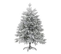 Beliani Artificial Snowy Christmas Tree Foraker 120 Cm White