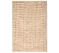 Beliani Bath Mat Karad Beige 60 X 90 Cm Cotton