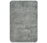 Beliani Bath Mat URLANA Grey 60 x 90 cm Microfibre, Grey