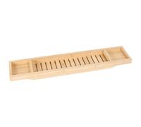 Beliani Bathroom Tray Cauca Bamboo Wood Light Brown