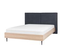 Bed Fabric IZERNORE 160 x 200 cm (EU King Size) Dark Grey