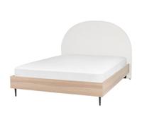 Bed Fabric MILLAY 160 x 200 cm (EU King Size) Off-White