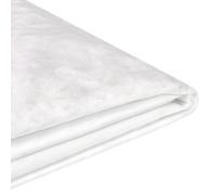 Bed Frame Cover Velvet FITOU 180 x 200 cm White