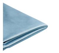 Beliani Bed Frame Cover Velvet Fitou 90 X 200 Cm Light Blue