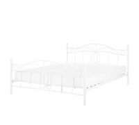 Bed Metal ANTLIA 160 x 200 cm (EU King Size) White