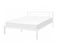 Bed Metal CUSSET 140 x 200 cm (EU Double) White