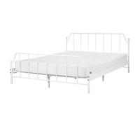 Bed Metal MAURESSAC 160 x 200 cm (EU King Size) White
