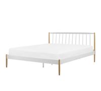 Bed Metal MAURS 180 x 200 cm (EU Super King) White