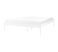 Bed Metal VAURS 160 x 200 cm (EU King Size) White