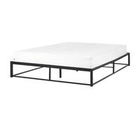 Bed Metal VIRY 160 x 200 cm (EU King Size) Black