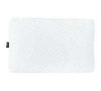 Beliani Bed Pillow Muir Low Memory Foam 55 X 35 Cm White