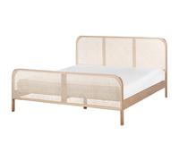 Bed Pine Wood GONFARON 180 x 200 cm (EU Super King) Light Brown