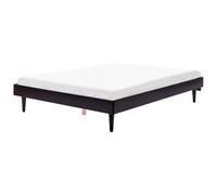Beliani Bed Toucy 160 X 200 Cm (Eu King Size) Black